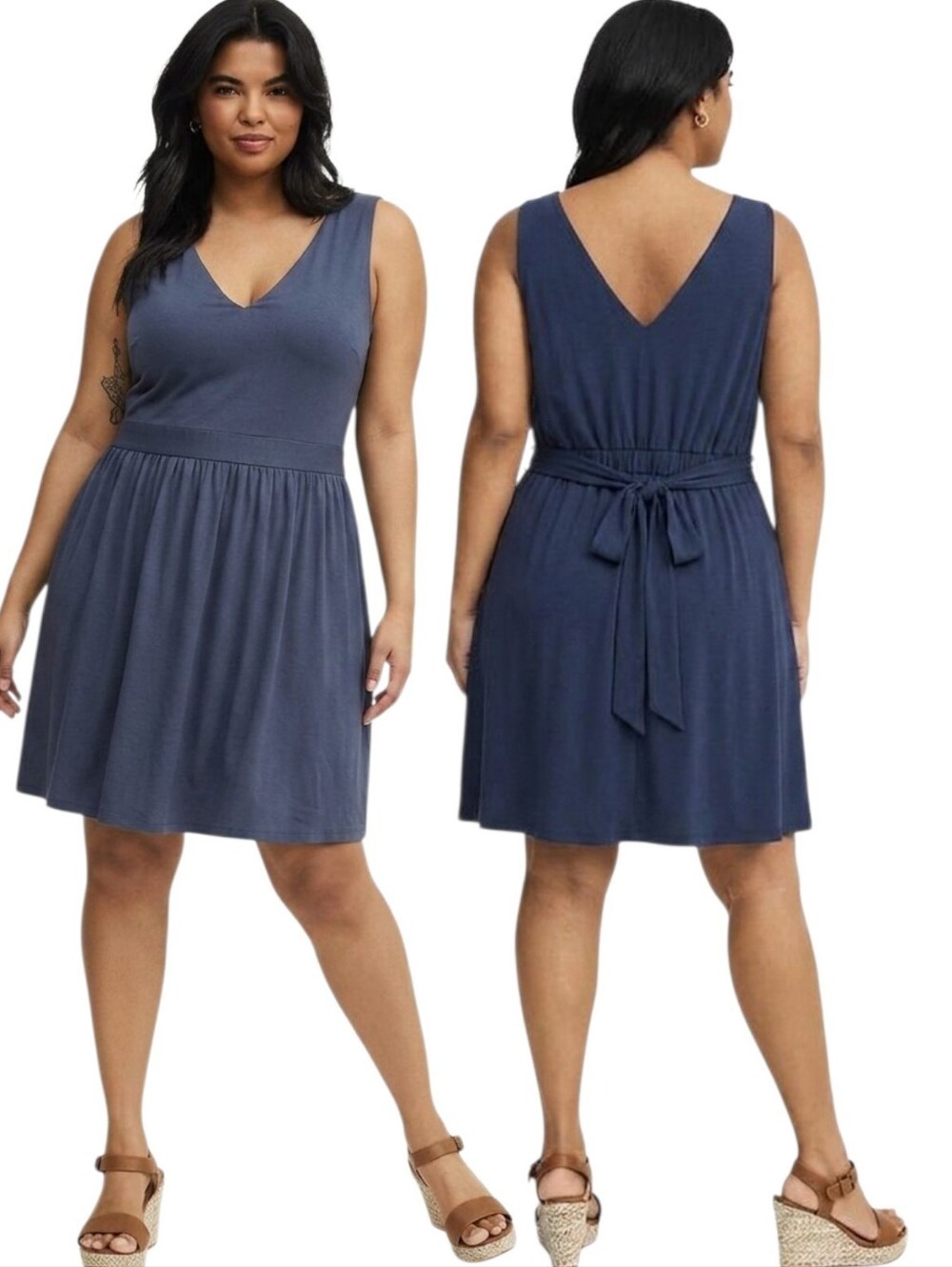 JUNAROSE Sleeveless Casual Dress - Size 22